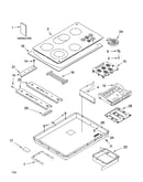 Cooktop parts, optional parts