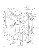 Cabinet liner and door parts