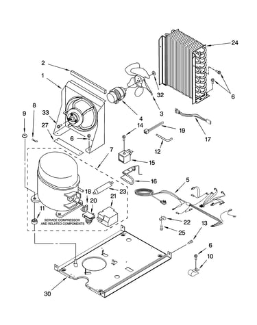 Unit parts, optional parts