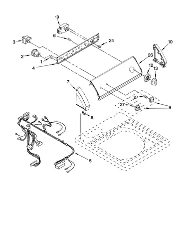 Control panel parts