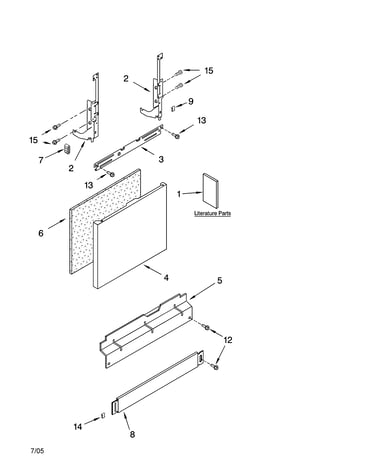 Door and panel parts