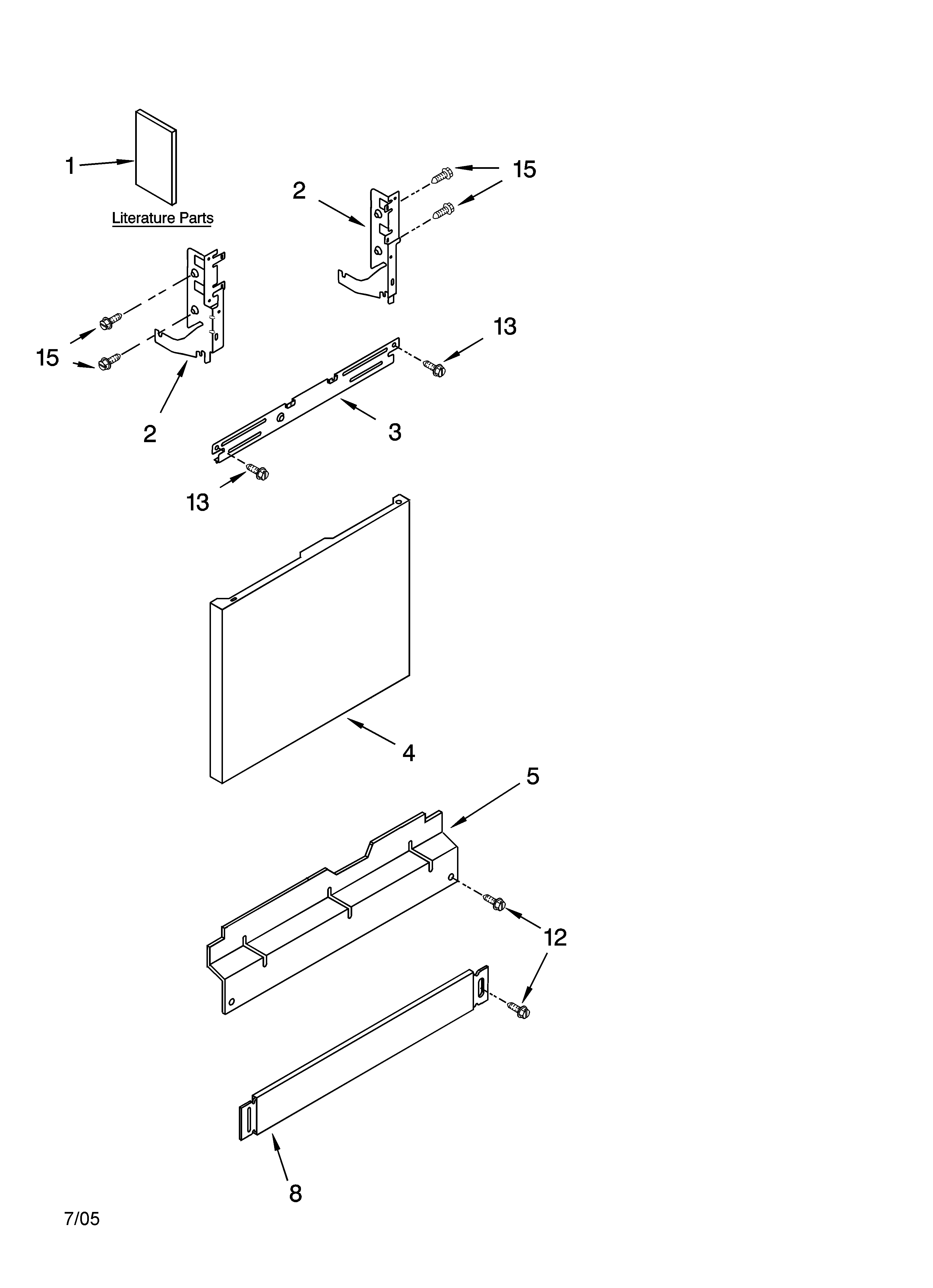 Door and panel parts