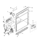Door and latch parts