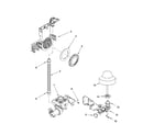Kenmore Elite 66517052402 fill and overfill parts diagram