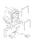 Tub and frame parts