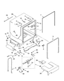 Tub and frame parts