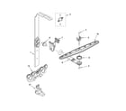 Kenmore Elite 66516294402 upper wash and rinse parts diagram