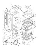 Refrigerator liner parts