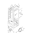 Kenmore Elite 10655602400 refrigerator liner parts diagram
