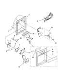 Dispenser front parts