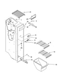 Freezer liner parts