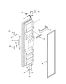Freezer door parts