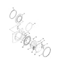 Kenmore 11046462500 door and latch parts diagram