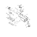 Kenmore 11046462500 dispenser parts diagram