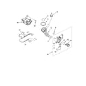 Kenmore 11046462500 pump and motor parts diagram