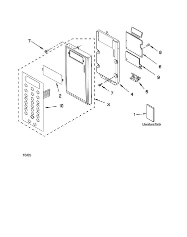 Control panel parts