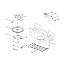 Magnetron and turntable parts