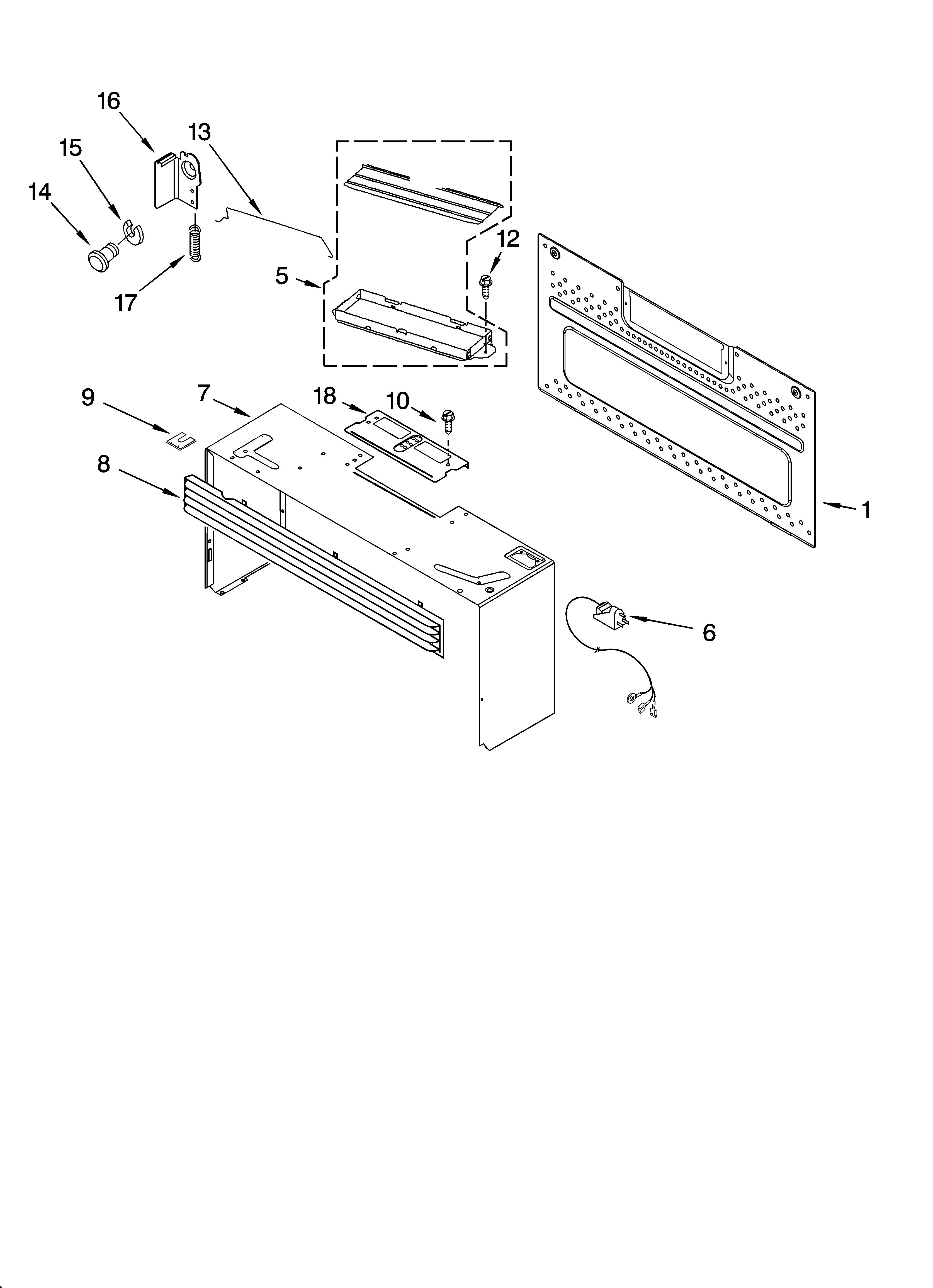 CABINET AND INSTALLATION PARTS