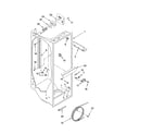 Kenmore 10644322400 refrigerator liner parts diagram