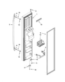 Freezer door parts