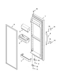 Refrigerator door parts