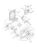 Dispenser front parts