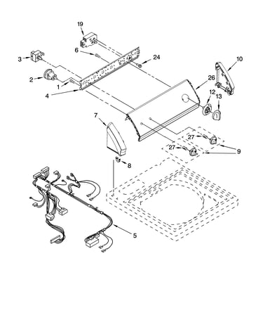 Control panel parts