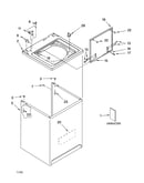 Top and cabinet parts