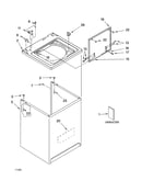 Top and cabinet parts