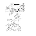 Kenmore 11026752502 machine base parts diagram