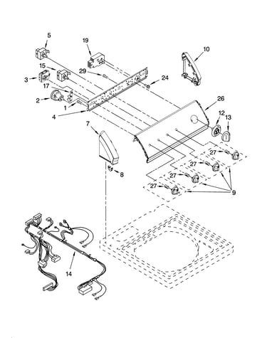 Control panel parts