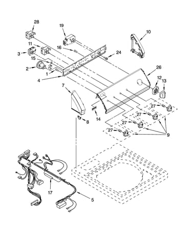 Control panel parts