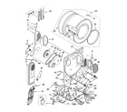 Kenmore 11088732795 dryer bulkhead parts diagram