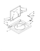 Washer top and lid parts