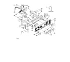 Kenmore 11098752795 washer/dryer control panel parts diagram
