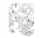 Kenmore 11098752795 dryer bulkhead parts diagram