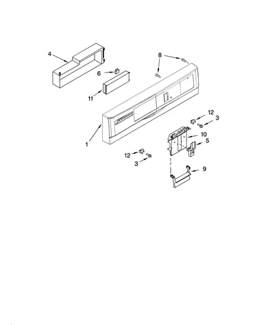 Control panel parts