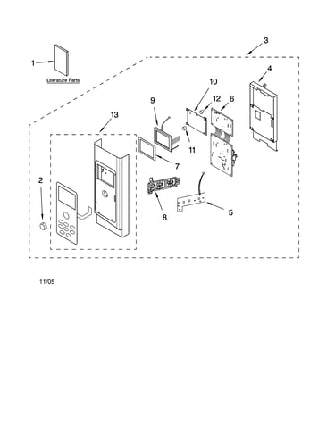 Control panel parts
