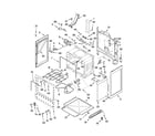 Kenmore 66595274501 chassis parts diagram