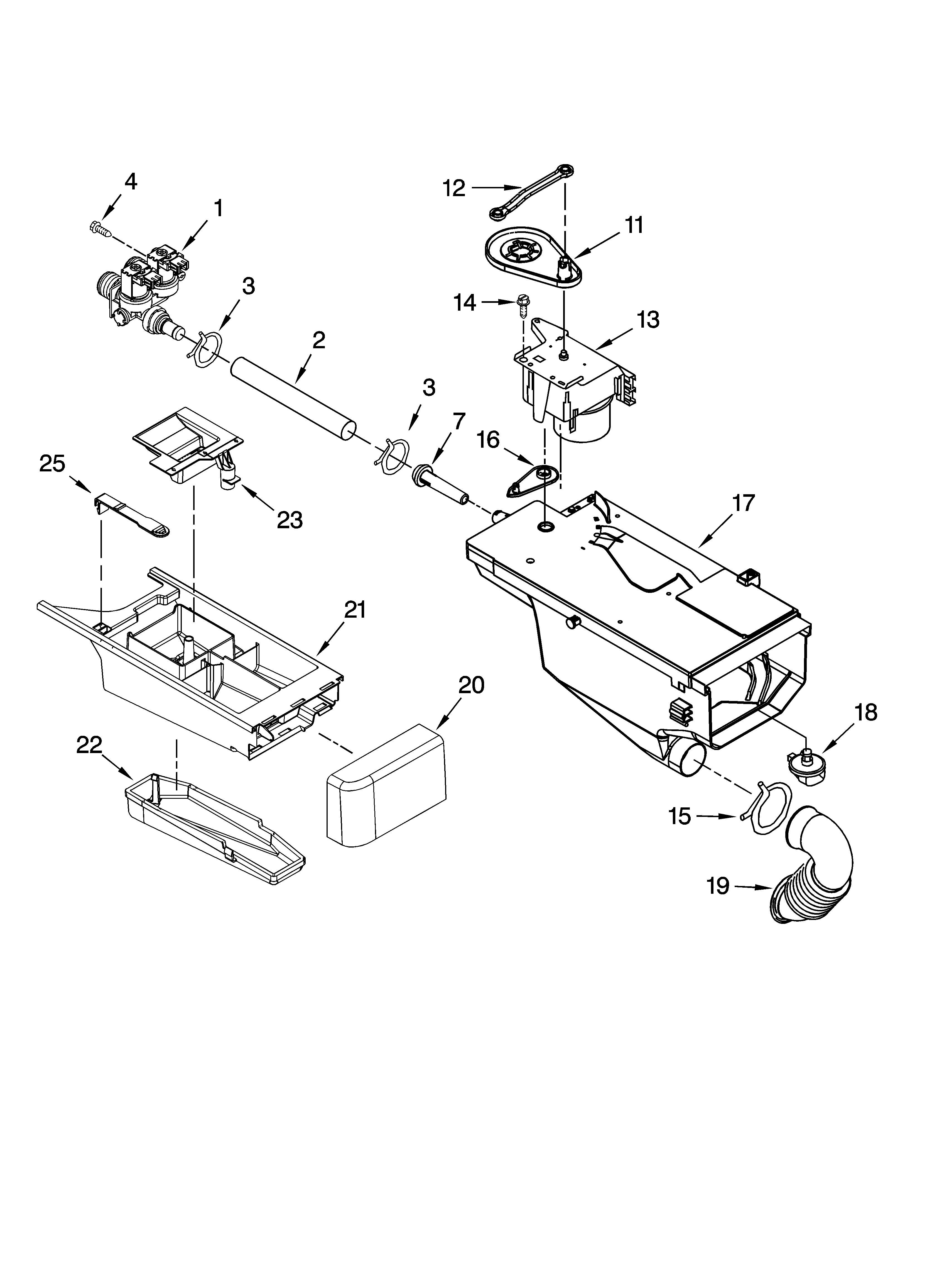 DISPENSER PARTS
