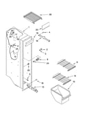 Freezer liner parts