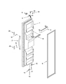 Freezer door parts