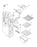 Freezer liner parts