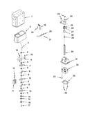 Motor and ice container parts