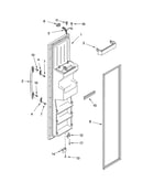 Freezer door parts