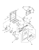 Dispenser front parts