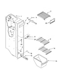 Freezer liner parts