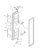 Freezer door parts