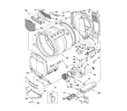 Kenmore Elite 11085088400 bulkhead parts diagram