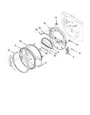 Door parts, optional parts (not included)